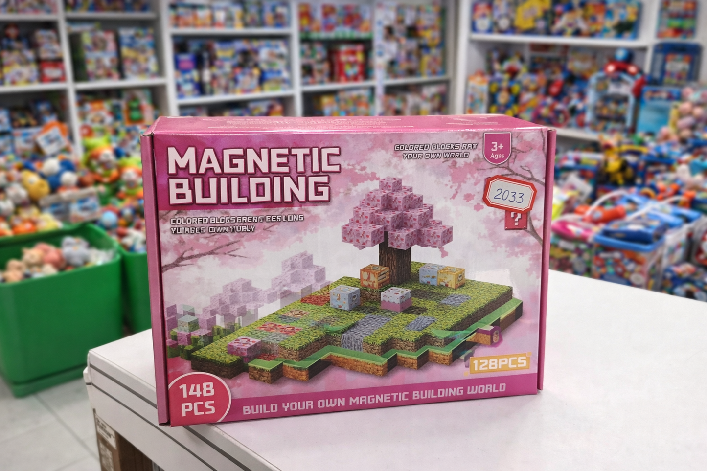 Magnetne 3D kocke za gradnju kao u Minecraft-u