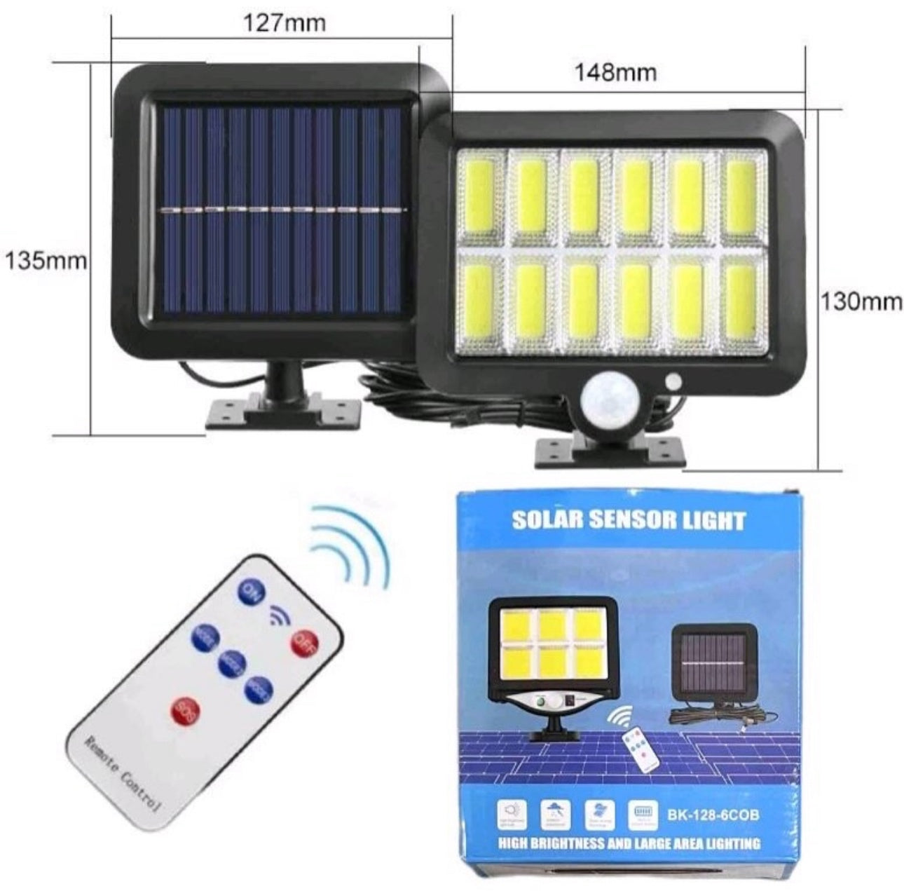 Solarno svetlo sa Pir senzorom pokreta