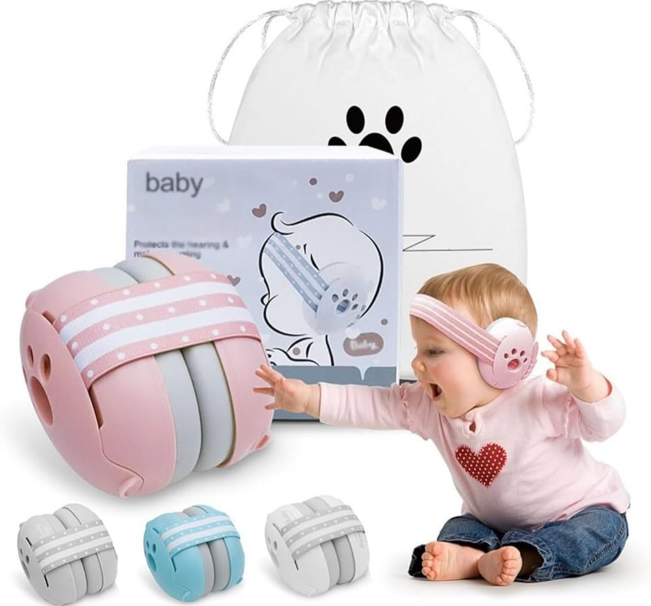 Štitnik za uši bebe