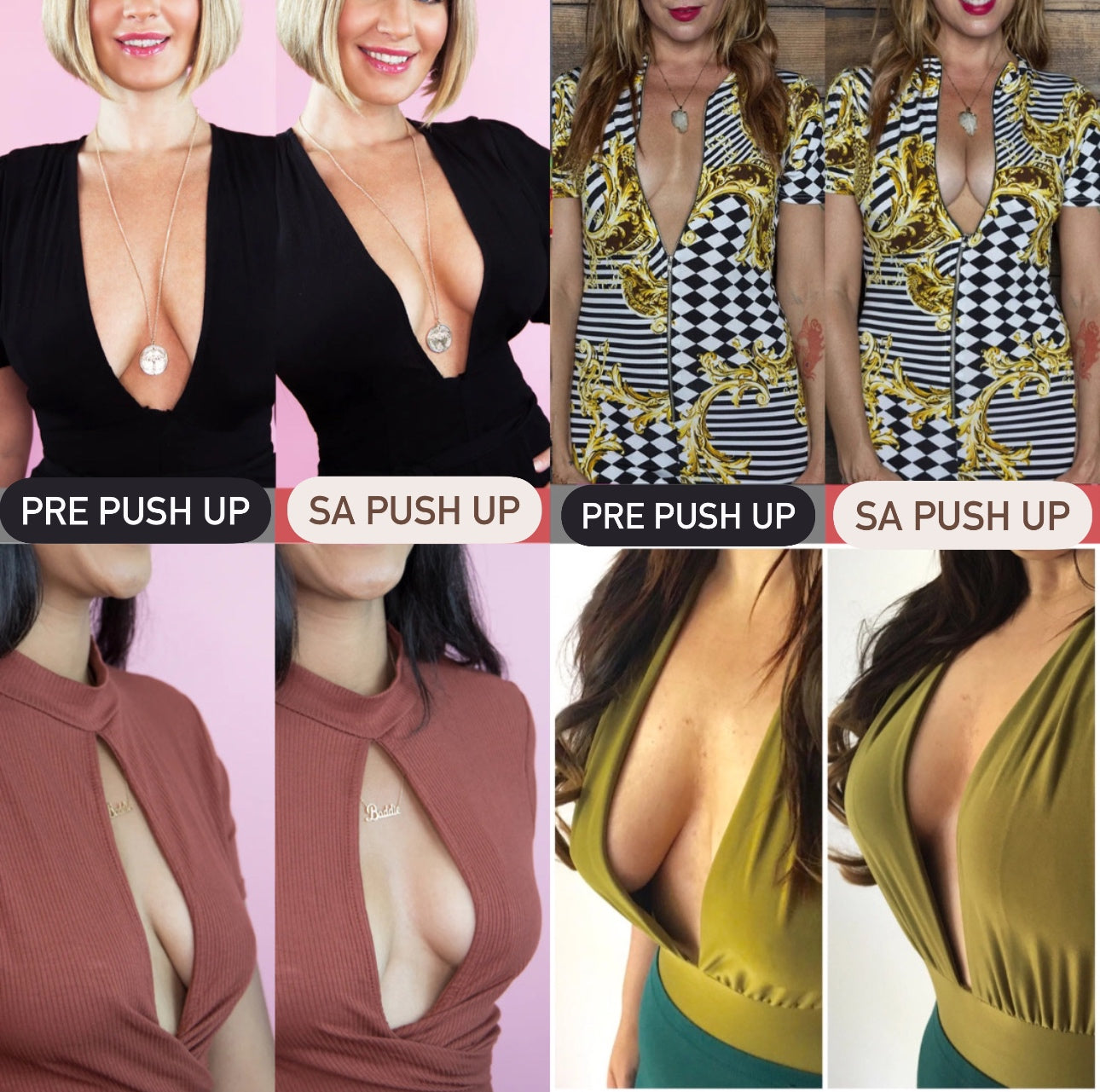Samolepljivi Push-Up Brushalter - Savršena Podrška, Nevidljiva Moć! 1+1 Gratis