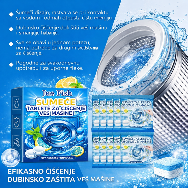 Effervescent Washer Clean Tablets