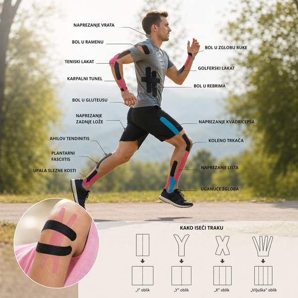 Kinesio Flex Fitness Tape