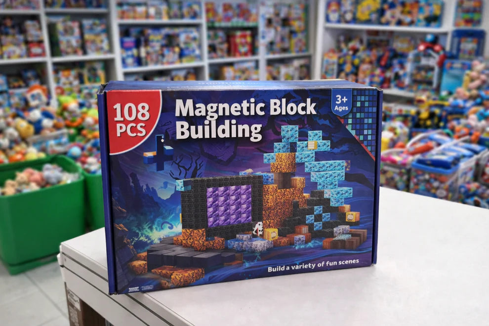 CRAFTBLOCK "Minecraft"- Magnetne 3D kocke
