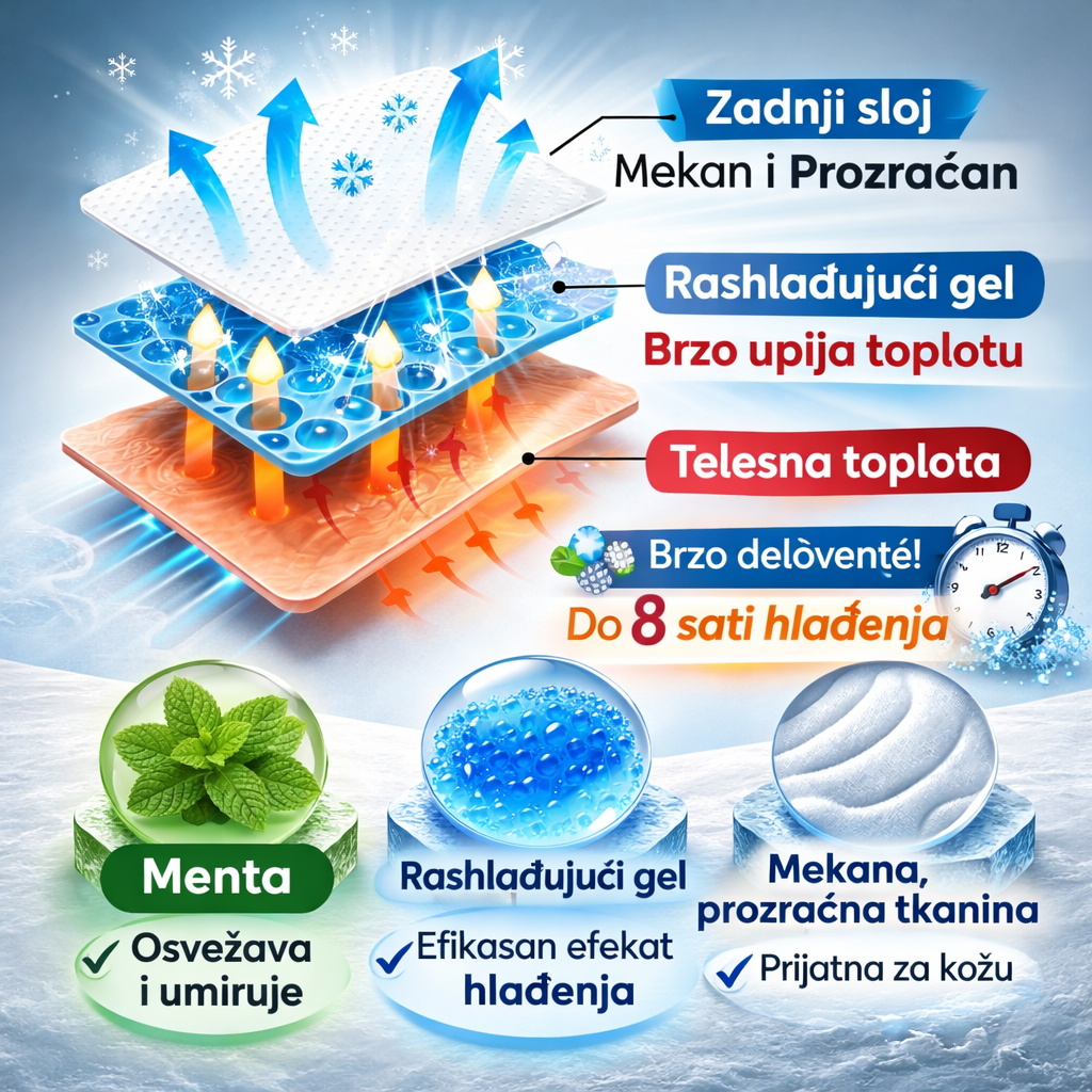 MigraCool - Flasteri protiv glavobolje i migrene