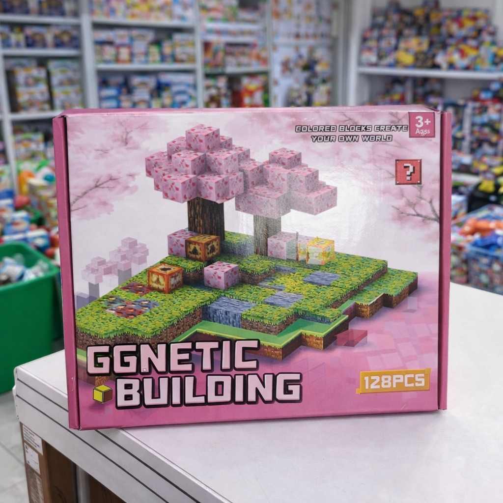 Magnetne 3D kocke za gradnju kao u Minecraft-u