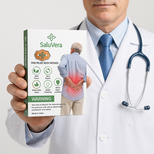 SaluVera - Prirodni Flasteri Za Bolove u Ledjima 20+10 Gratis