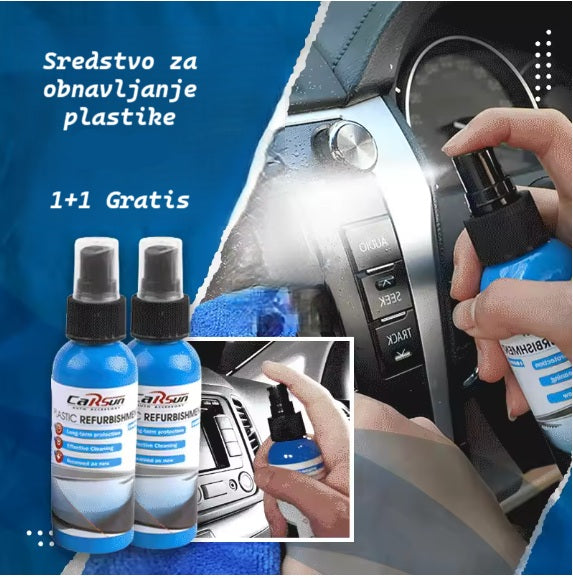 Sredstvo za održavanje plastike i kože 1+1 GRATIS