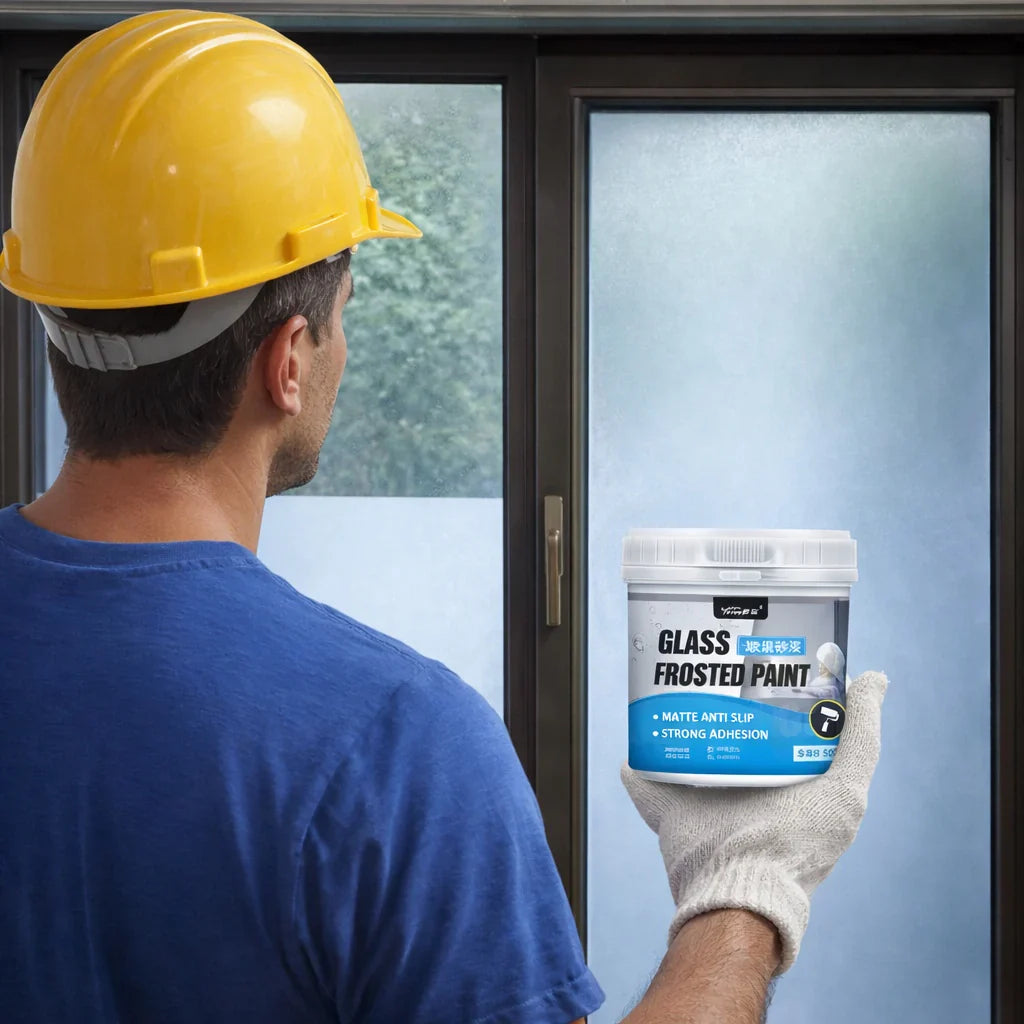 Frosted Glass Magic Paint