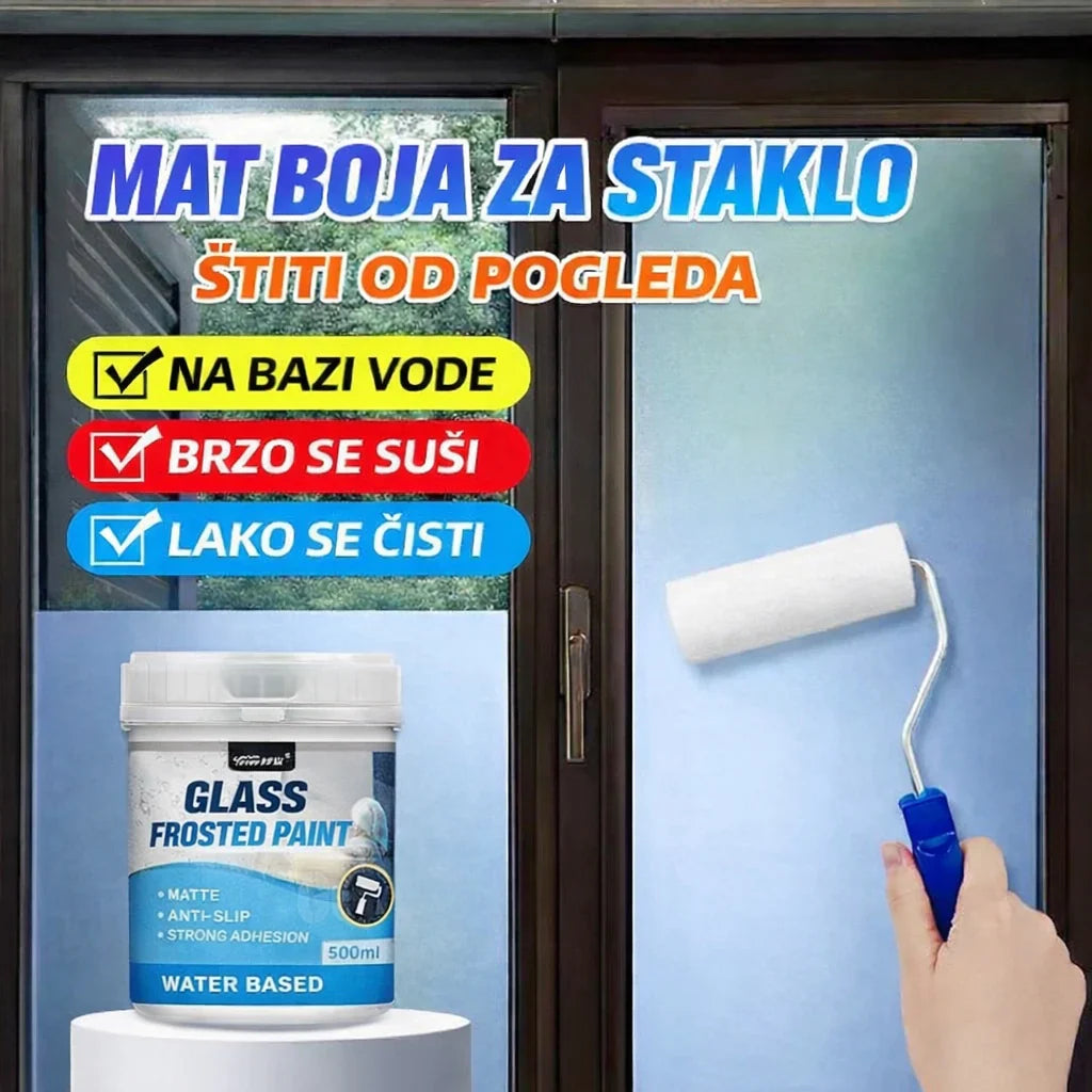 Frosted Glass Magic Paint