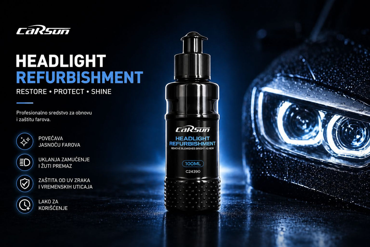 Head Light – Vratite kristalnu jasnoću vašim farovima